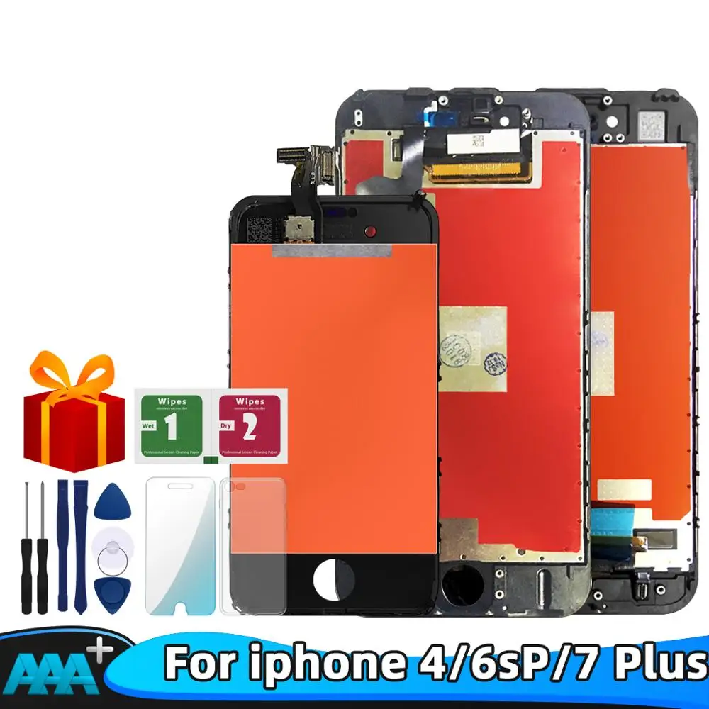 ЖК дисплей класса AAA + для iPhone 7p 6s plus сменные детали с цифровым преобразователем