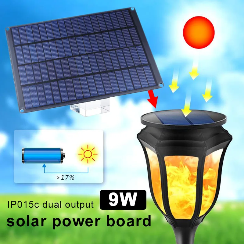 Солнечное зарядное оборудование солнечная панель прочный поликремний 23*17*3 см