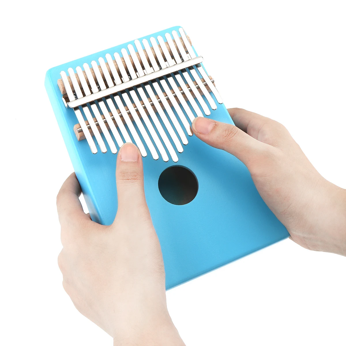 17 клавишных фортепиано калимба одна доска сосна Mbira мини клавиатура Инструмент