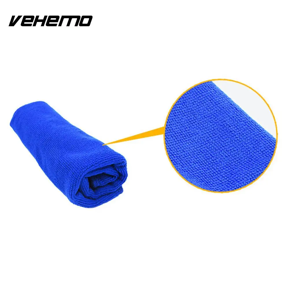 Vehemo Sponge Microfiber Duster Cloth Car Accessories Wash Cleaning Towels Soft Durable Kitchen 1set | Автомобили и мотоциклы