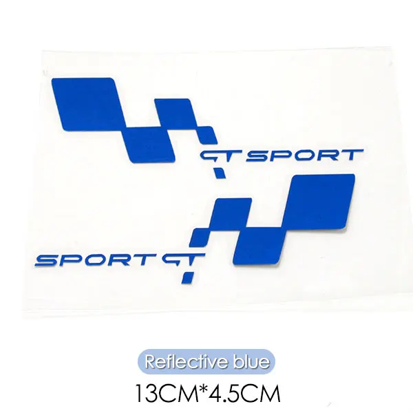 Reflective Blue Боковое зеркало заднего вида, автомобильная наклейка для Renault Clio Twingo Megane 2 Duster Fluence Laguna Latitude Scenic Reno Logan, аксессуары - Название цвета: Reflective Blue