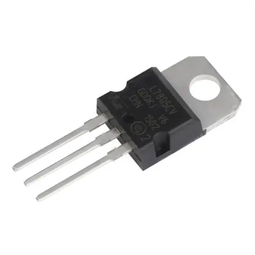 10 шт LM7805 L7805 7805 регулятор напряжения IC 5 V 1.5A TO 220 Сделано в Китае|ic 7805|ic regulator5v regulator |