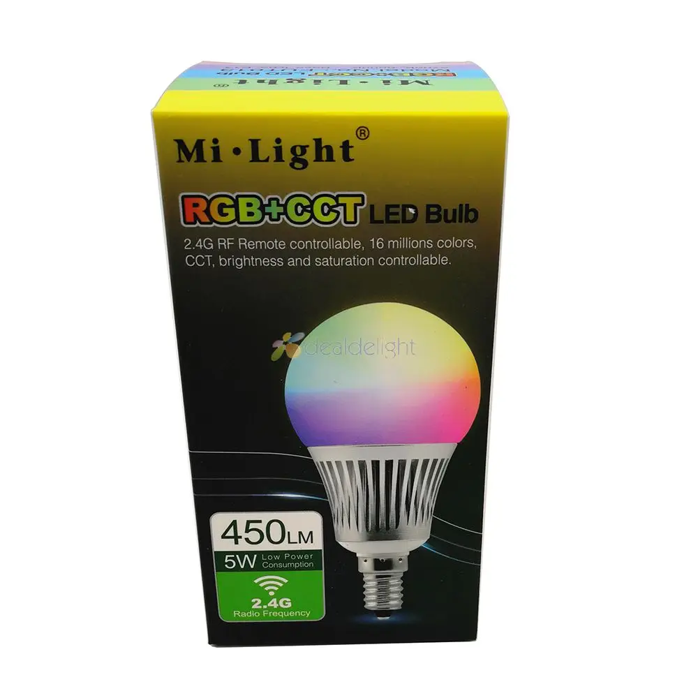Умная Светодиодная лампа Mi светильник E14 5 Вт RGB + ССТ регулируемая цветовая
