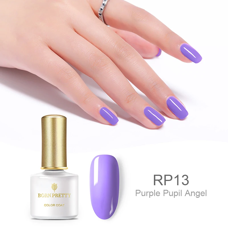 BP-RP13 BORN PRETTY красновато-фиолетовый Гель-лак для ногтей 6 мл чистый цвет ногтей замочить от маникюра УФ-Гель-лак для нейл-арта дизайн - Цвет: BP-RP13