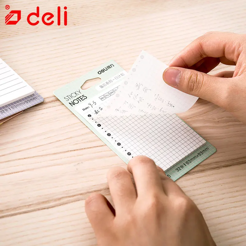 Deli cute weekly planner memo pad 6 стиль kawaii стикер для заметок скрапбук filofax повесток