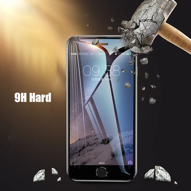 YAMIZOO для iPhone 7 Защитное стекло экрана Plus 6 s 8 X XS Max XR закаленное On|Защитные стёкла и