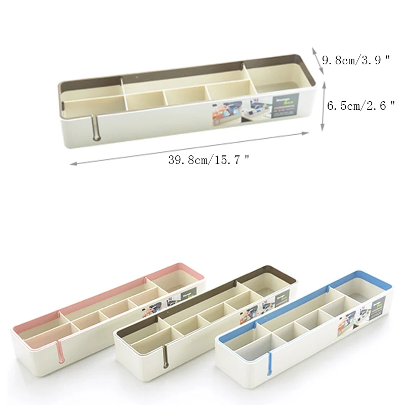 Creative Stationery Sundries Storage Box Organizer Multi-Function Home Office Data Line Wire Grid Finishing | Дом и сад