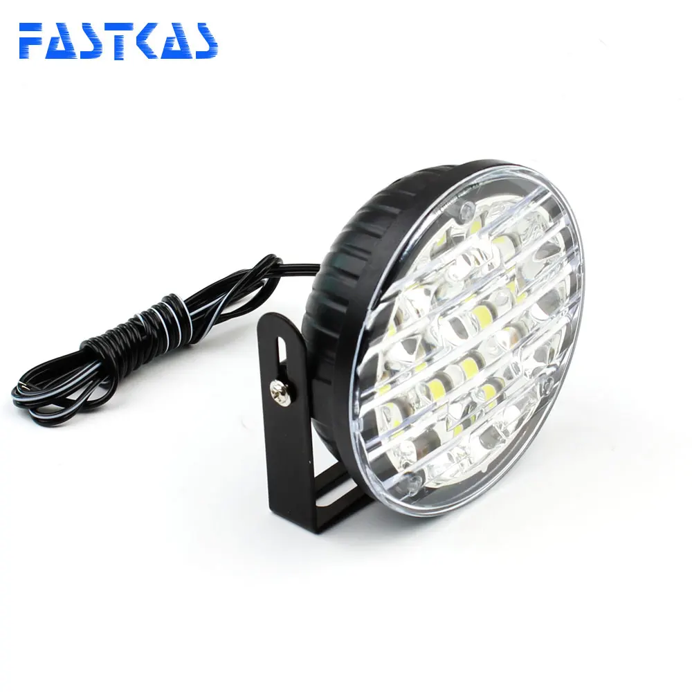 Fastkas светодиодный DRL Дневной светильник 100% Водонепроницаемый белый Цвет 12V/24V