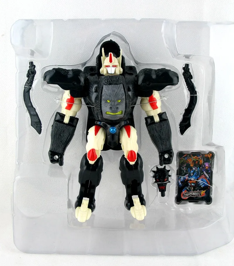 NO BOX Трансформация Beast Wars 17 см Оптимус Primal рэттрап фигурка модель подарки на день рождения для детей и коллекционные игрушки кукла - Цвет: NO BOX