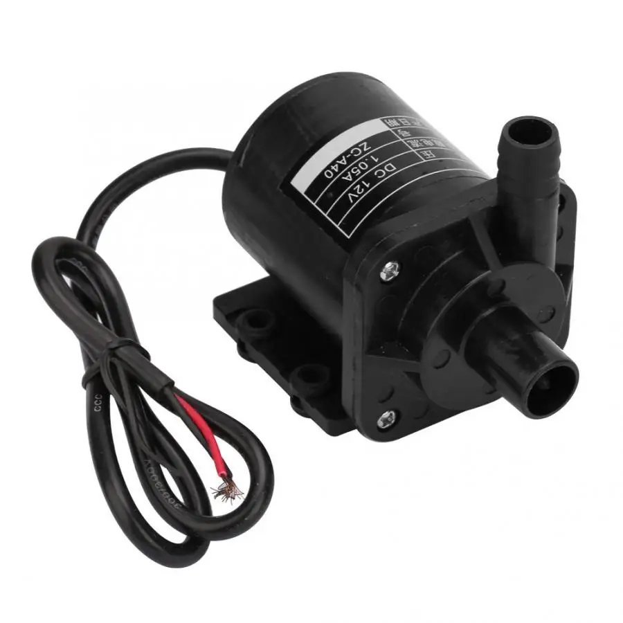 12 В DC ZC A40 Mini водяной насос погружной магнитный бесщеточный горячая вода 65