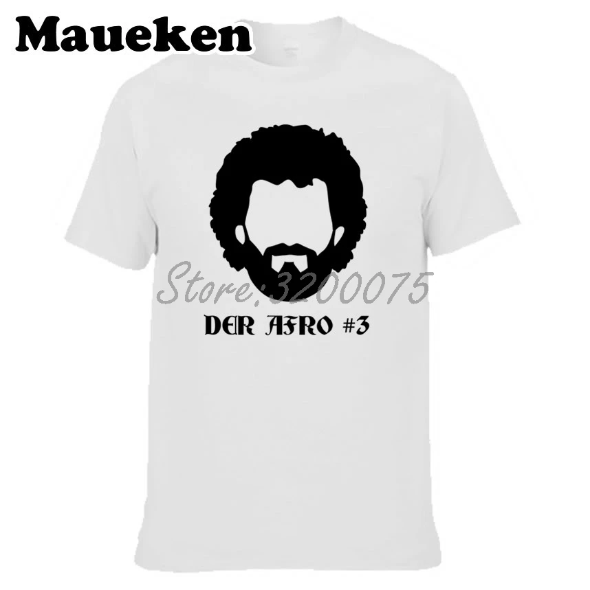 Мужская футболка с круглым вырезом Paul Breitner 3 Explosion head Германия Legend W17072505 | одежда