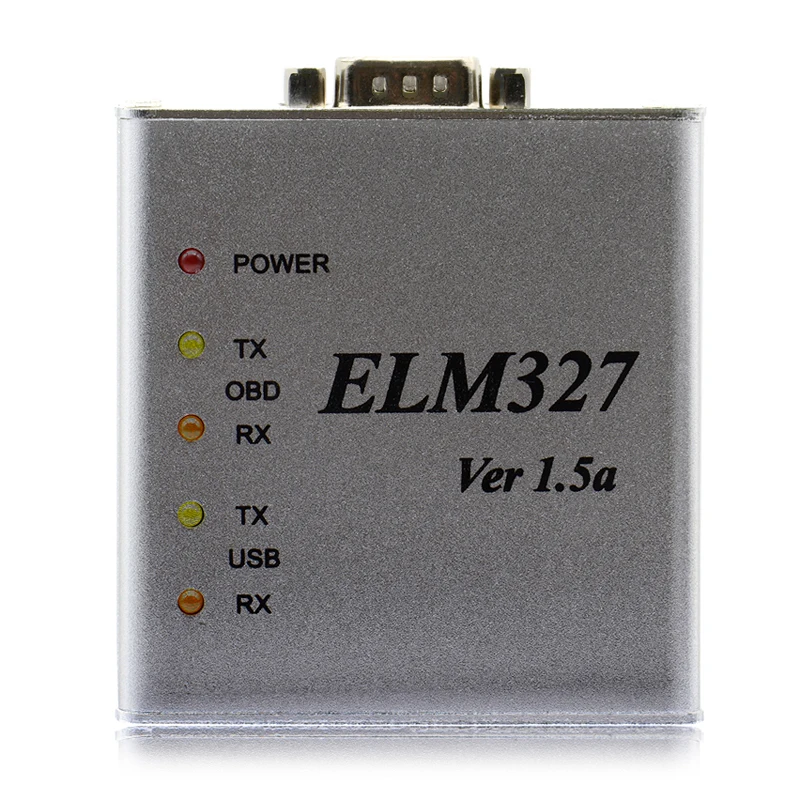 Металлический алюминиевый ELM327 V1.5 OBD2 автоматический диагностический инструмент ELM 327 V1.5a OBD OBDII ELM327 USB металлический интерфейс код ошибки сканирования