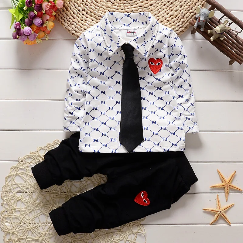 2 шт. для маленьких мальчиков Одежда девочек из хлопка Топы Корректирующие +