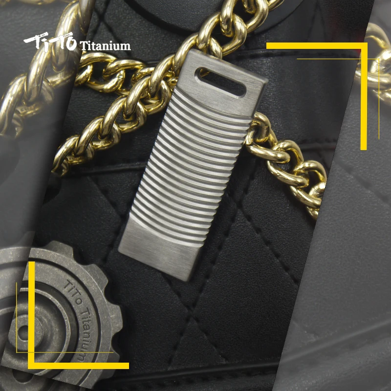 Тито EDC из титанового сплава карманный ограничитель ручное движение Мультитул