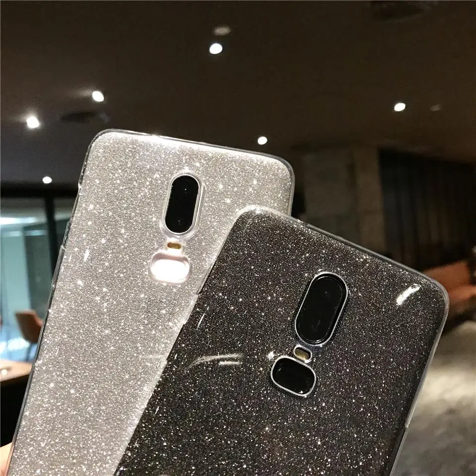 Блестящий силиконовый чехол из ТПУ для OnePlus 6 5T 5 2 в 1 Meizu M3 Note M3S M5 Metal M6 M6S E2 5C 5A U10 U20 Pro