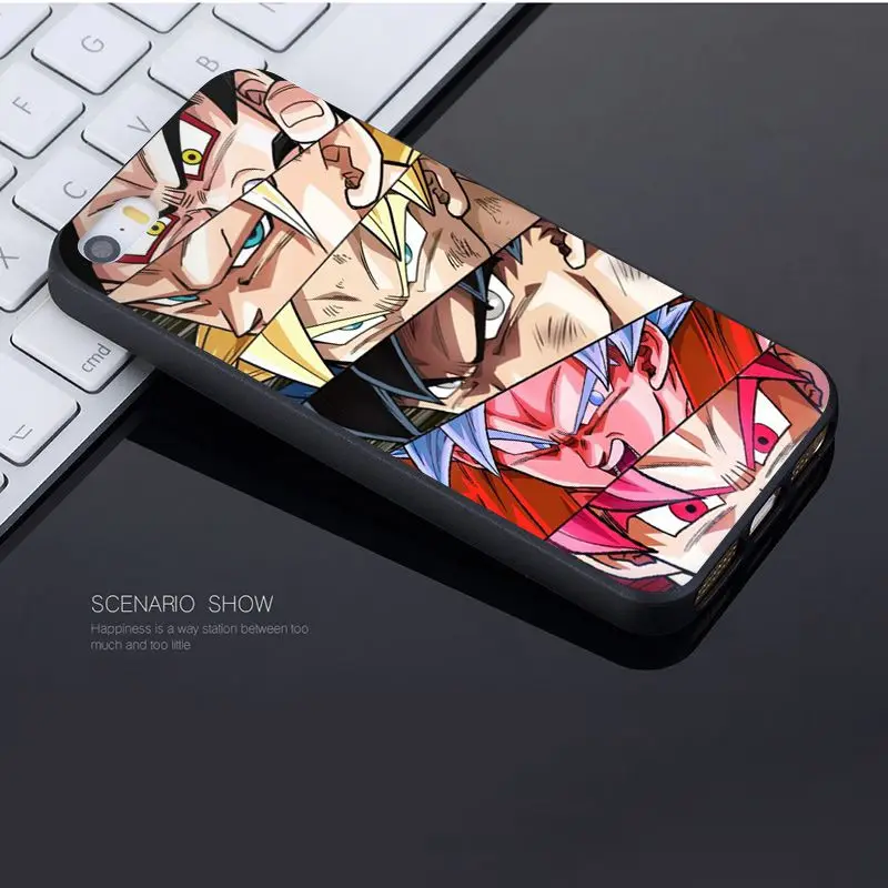 Yinuoda для iphone 7 6 X Чехол Dragon Ball z goku DragonBall Роскошный чехол для телефона для iphone X 8 7 6 6S Plus X 5 5S SE 5C