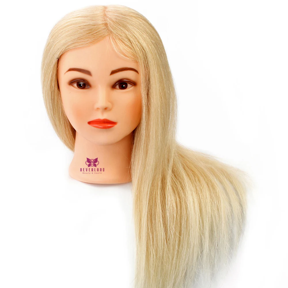 20 дюймов манекен для укладки волос салона обучения коричневым глазом