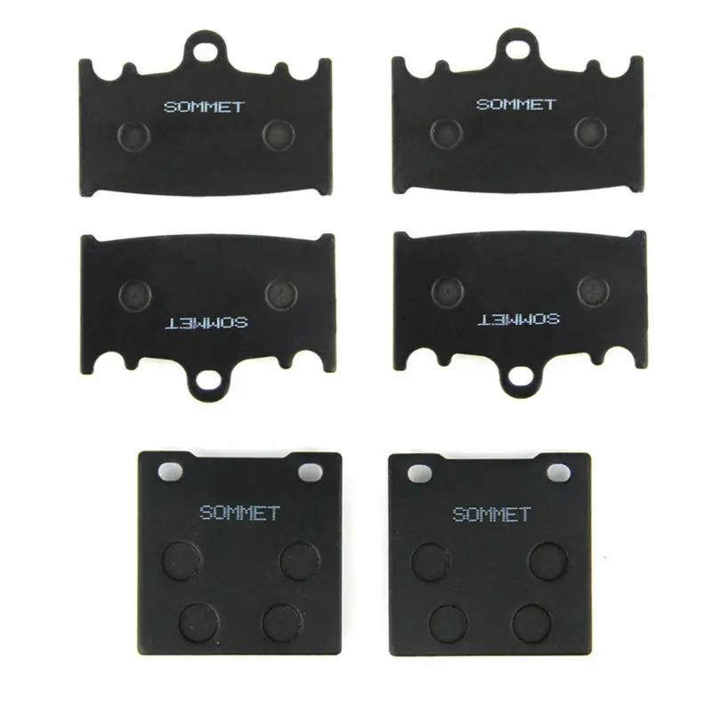 SOMMET Motorcycle Front + Rear Brake Pads Disks for Suzuki GSXR 600 GSXR600 (97-03) LT158-158-63 | Автомобили и мотоциклы
