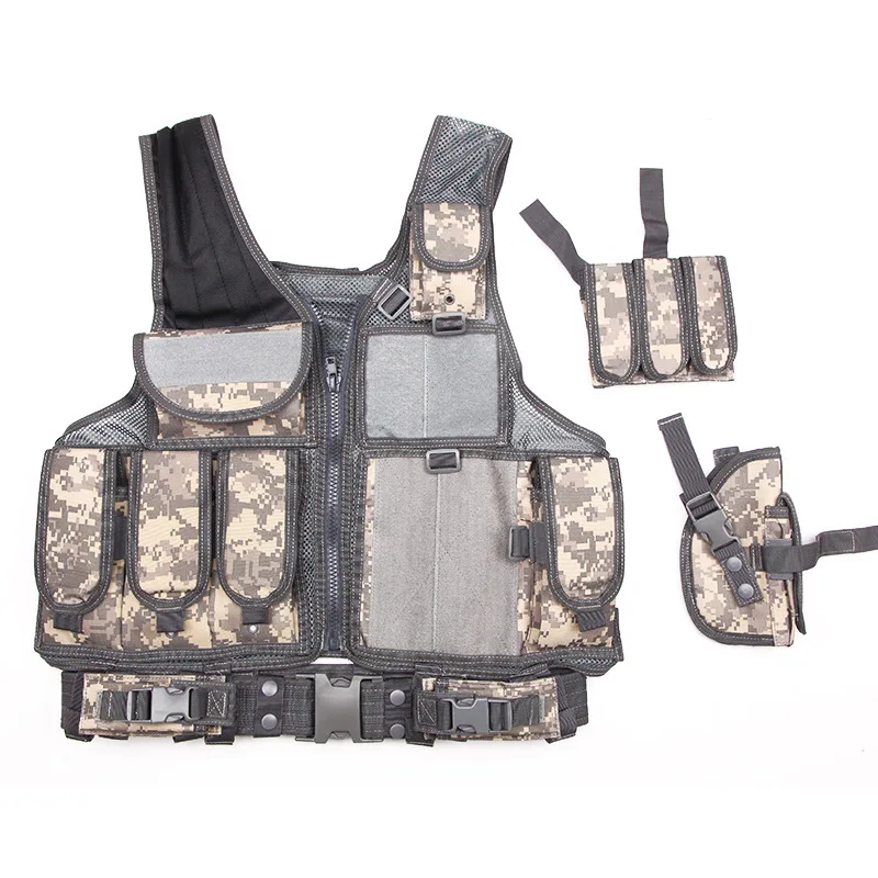 Уличный Камуфляжный Охотничий Жилет Molle военные тактические топы