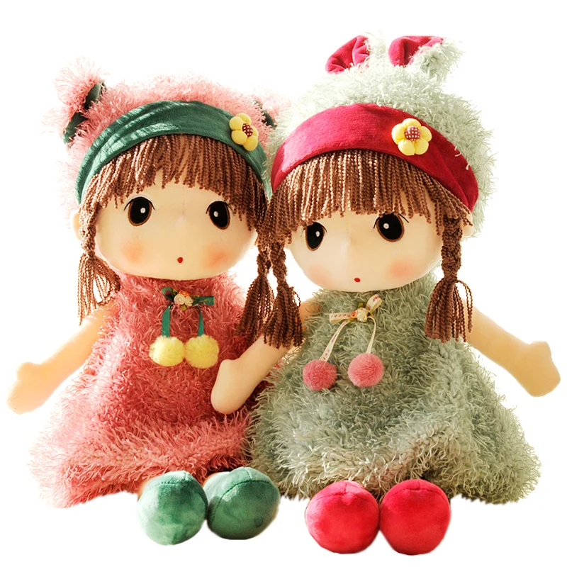 40cm/60cm Cute Mayfair Girl Plush Dolls Beautiful Stuffed Doll Kids Toys for Children Girls Christmas Valentine's Gifts | Игрушки и