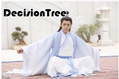 Мужской hanfu костюм одежда косплей костюм для китайского традиционного танца одежда для мальчика Древний китайский халат народные танцы cos