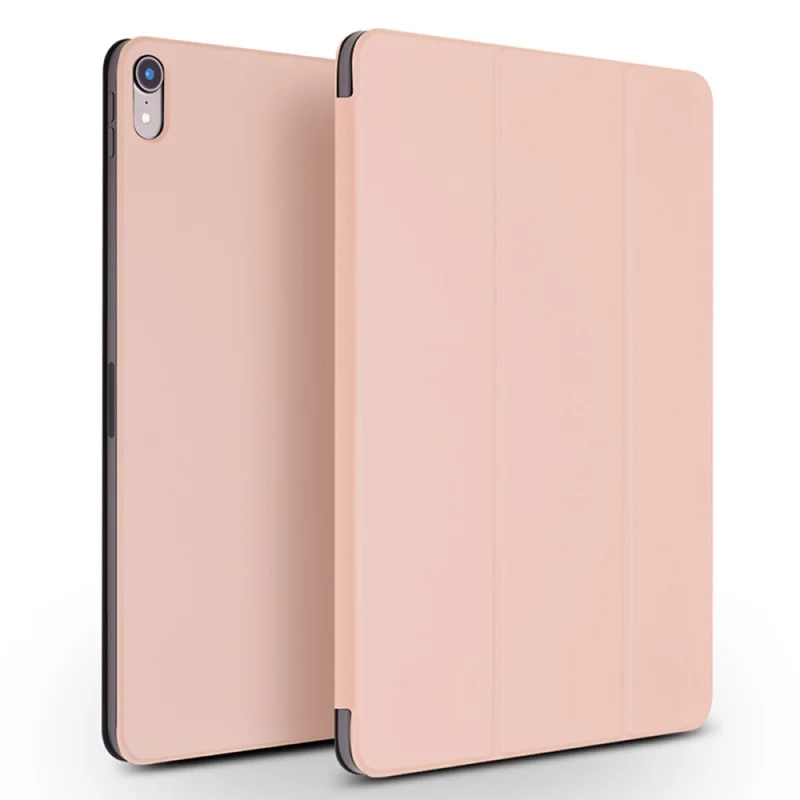 QIALINO, модный Ультратонкий чехол для планшета из натуральной кожи для iPad Pro 12,9, чехол-подставка для iPad Pro 11 - Цвет: Pink 12.9