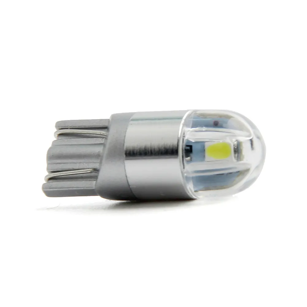 Автомобильный Двигатель универсальный 2pcsT10 Osram Чип W5W 168 2LED 6500K Многоцветный салона Чтение светильник, работающего на постоянном токе 12 В в белый светодиодный светильник