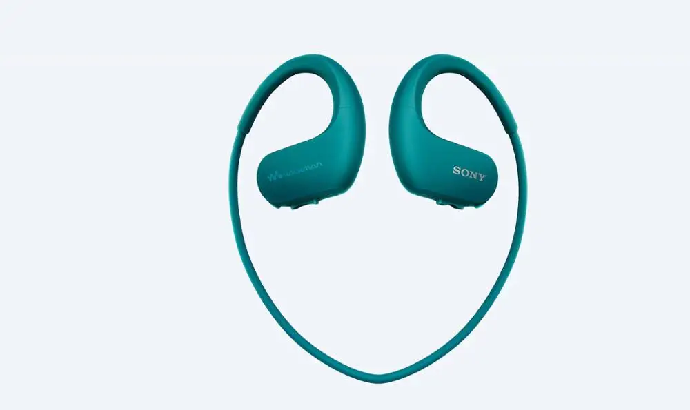 Синий Sony NW-WS413 водонепроницаемый плавательный Бег mp3 музыкальный плеер гарнитура интегрированные аксессуары Водонепроницаемый sony WS413 Walkman - Цвет: Синий