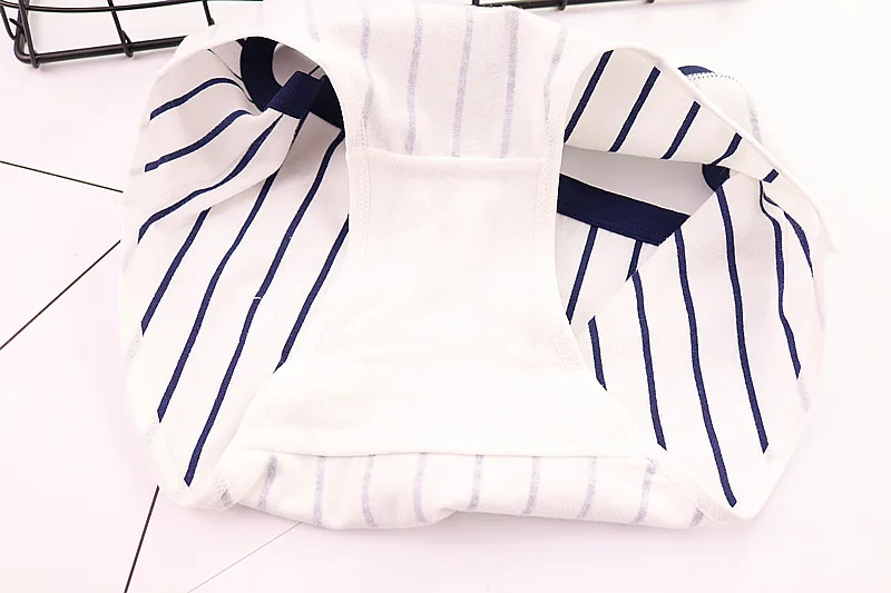 5 шт./лот, трусики, женское нижнее белье, хлопковые трусы, Cueca Calcinhas, женские шорты с принтом фруктов, трусы для девочек, полосатые трусики для девушек