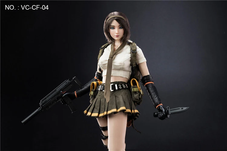 Коллекционная VC-CF-04 1/6 масштаб Cross Fire Double Agent ZERO Figure Коллекция Полный Набор Модель игрушка кукла для фанатов подарки