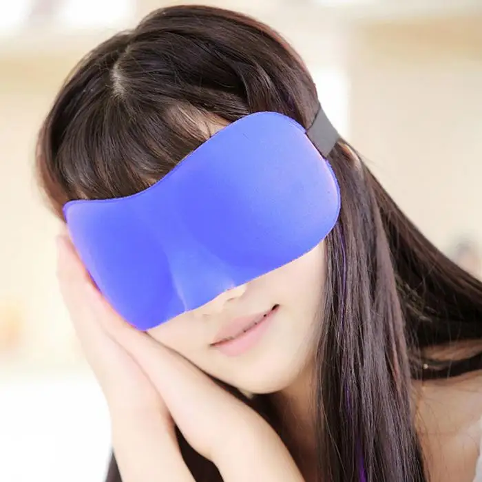 5 Colors 3D Comfort Sleep Rest Eye Mask Padded Shade Cover Travel Relax Aid Blindfolds Eye Comfort Care Beauty Tool TK-ing