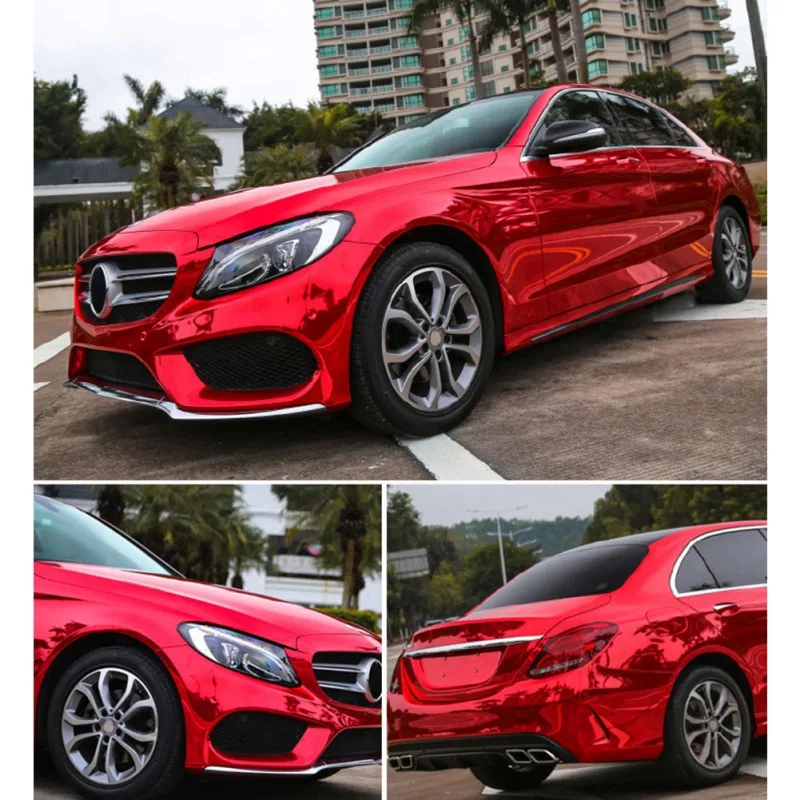 Лидер продаж красная Автомобильная виниловая пленка меняющая цвет наклейка на