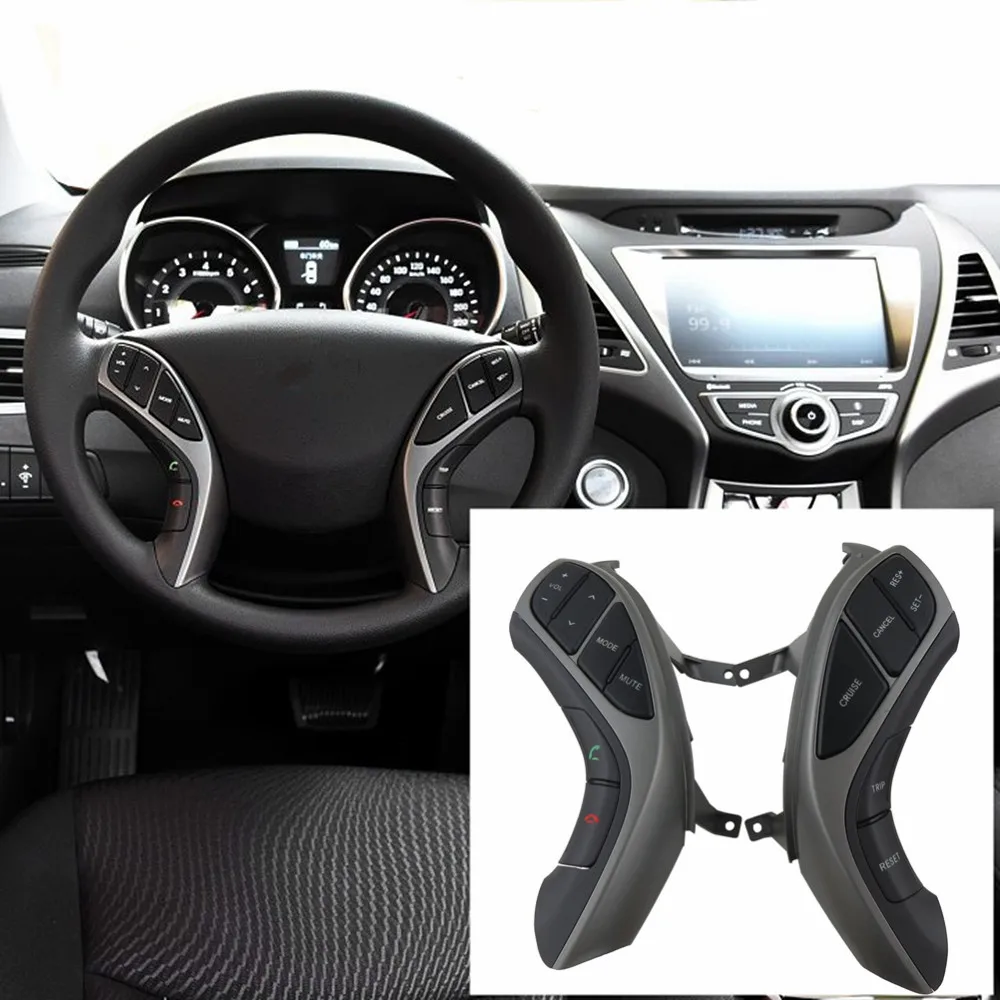 Для hyundai Elantra 2012 I30 Кнопка рулевого колеса аудио переключатель громкости круиз пульт дистанционного управления Handsfree Steeringwheel кнопка