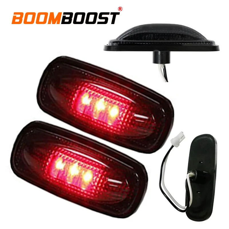 

4pics Car Light High Quality Red LED FOR 03-09 DODGE RAM Trucks Edge Lights 12V Car Safety Light Car Styling Light Source