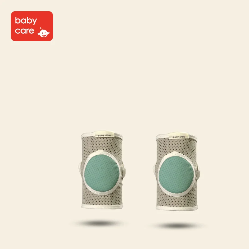 Light Green Детский наколенник Babycare для прогулок, Детские наколенники, безопасность Ползания, налокотники, детские силиконовые наколенники, противоскользящие - Цвет: Light Green
