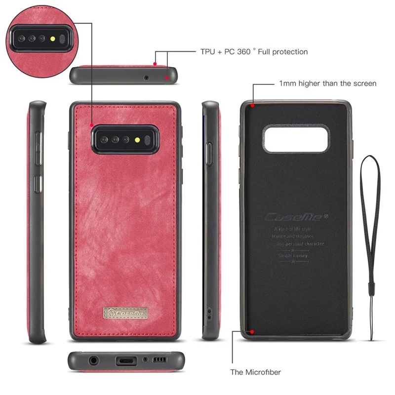 Для 360 защитной Coque samsung S10Plus Магнитная Адсорбция металлический бампер Стекло