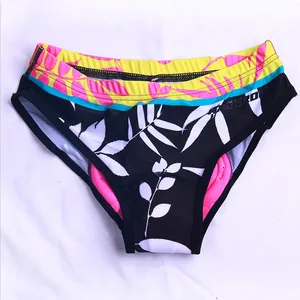 Женские гелевые трусы для велоспорта с 3D подкладкой, велосипедное нижнее белье для езды на велосипеде, тренировочные треугольные Трусы-шорты, дышащее нижнее белье