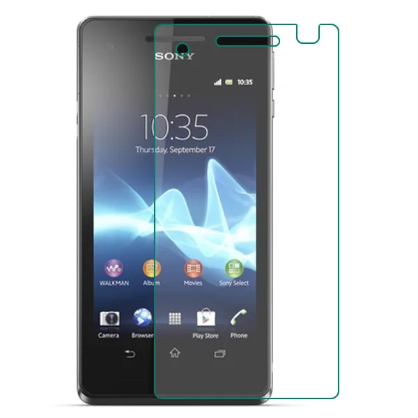 2.5D Закаленное стекло для Sony Xperia V Высококачественная защитная пленка