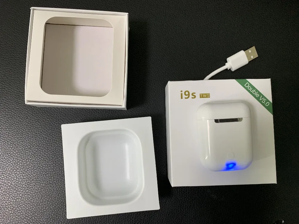 Новинка i9s TWS зарядная коробка мини Bluetooth наушники беспроводные наушники с футляр для наушников для всех смартфонов