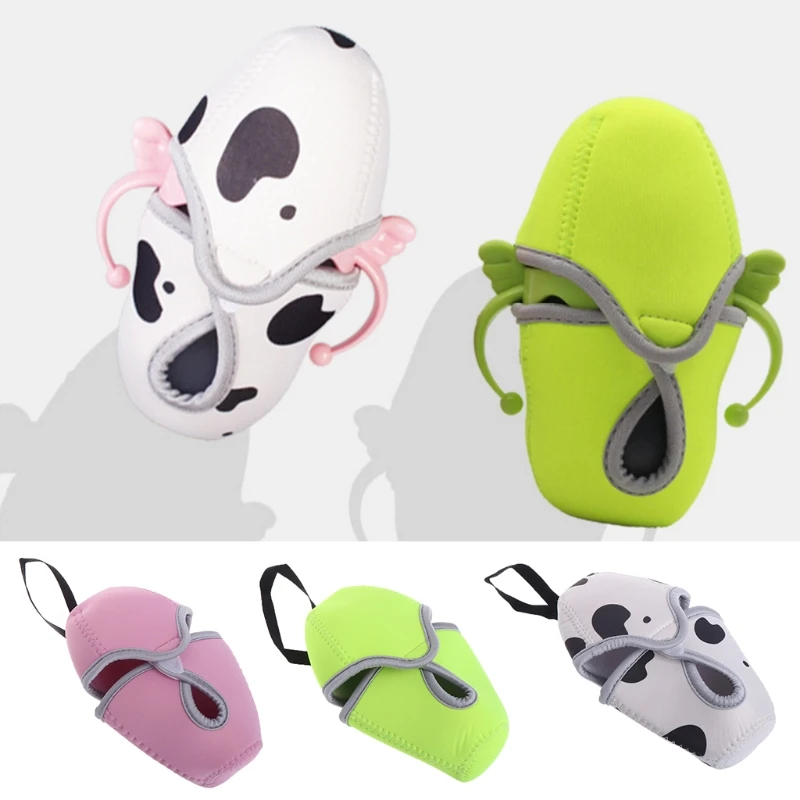 Защитный чехол с изоляцией для 8 унций Comotomo детские бутылочки слинг легко носить