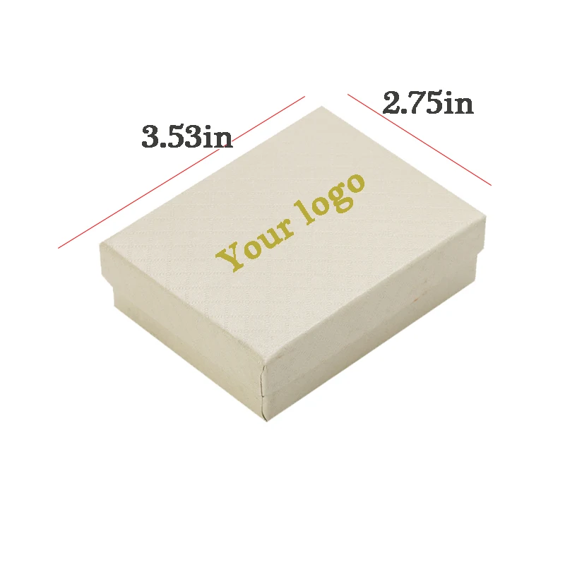24 шт. коробка для ювелирных изделий 7x9x2 7 см|logo jewelry boxes|gift box for necklaceboxes necklaces |
