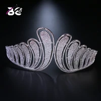 be 8 new hair accessories jewelry wedding crown bridal tiaras and crowns cubic zirconia white color hair crown for women h080