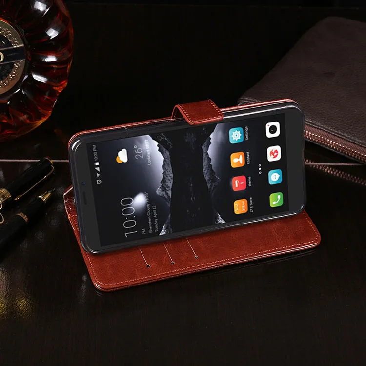 Чехол книжка для Zte Blade A7 Vita чехол Бумажник Обложка на заднюю панель из