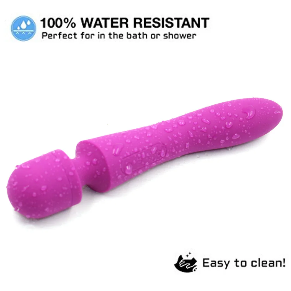 USB нагревательный вибратор ручной Persona Wand Вибратор Кролик G spot Dlido массажер