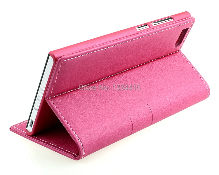 5pcs/lot free shipping newest pu case for xiaomi 3 luxury leather cell phone cover protective shell waterproof skin |