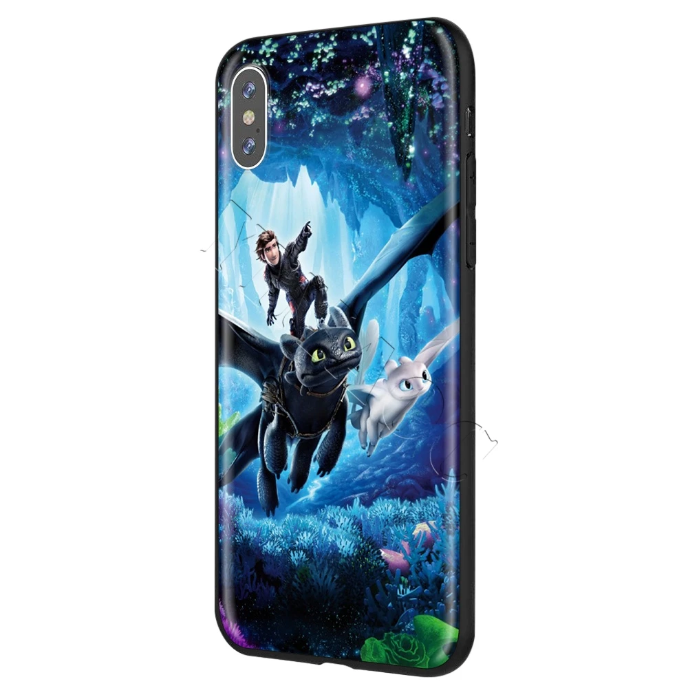 10 YIMAOC Беззубик Как приручить дракона Мягкий силиконовый чехол для iPhone 11 Pro XS Max XR X 8 7 6 6S Plus 5 5S se - Цвет: 10