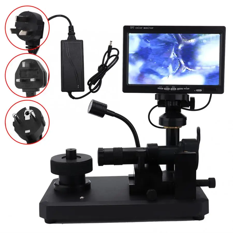 800*600 Digital Lcd Screen Diamond Microscope Waist Code Viewer Observer 360-Degree Rotating For Loose Ring Bracelet | Украшения и