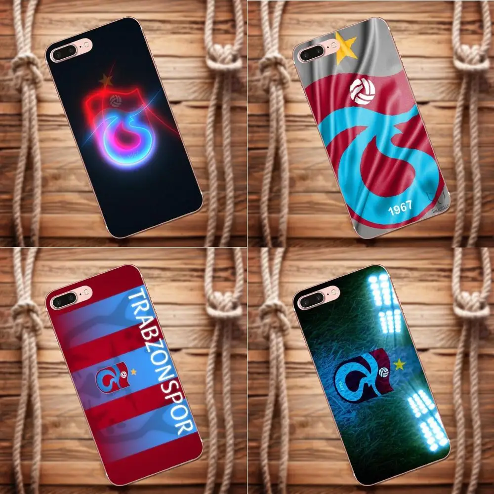 Vvcqod Soft Cell случае Трабзонспор логотип для Galaxy Alpha Core Prime Note 4 5 8 S3 S4 S5 S6 S7 s8 S9 мини edge