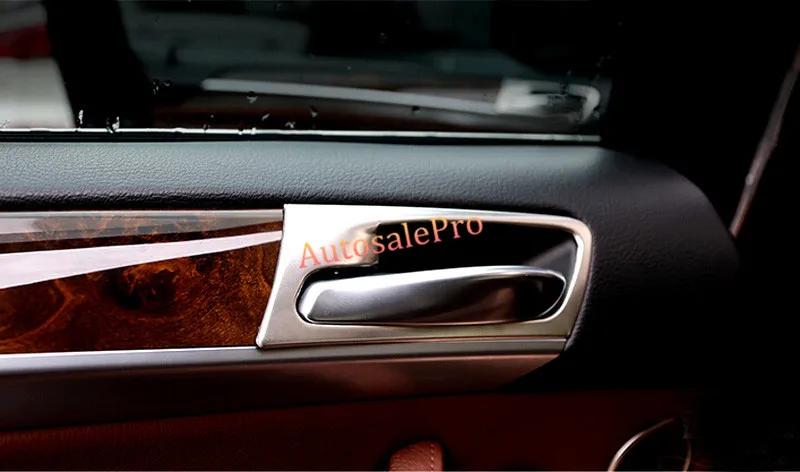 Для BMW X5 F15 2014 2015 нержавеющая хромированная яркая задняя дверь подъемные ворота