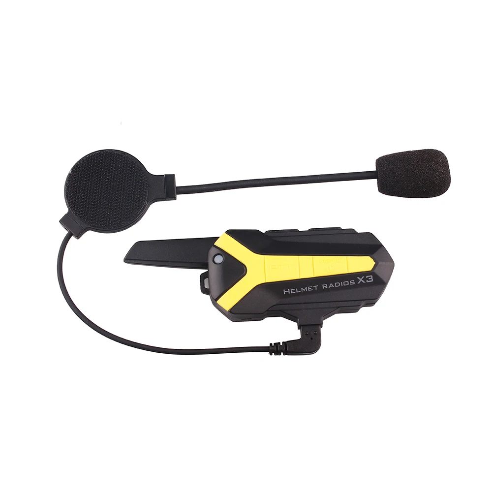 Fodsports X3 Plus, гарнитура для шлема, мотоциклетная, Bluetooth, Интерком, 3000 м, для гонщиков, группа, говорящая, мотоциклетная гарнитура с PTT управлением